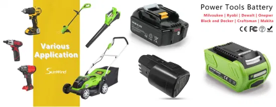 Batterie d'outils électriques pour batterie Aeg 18V 9.0ah Force L1890r